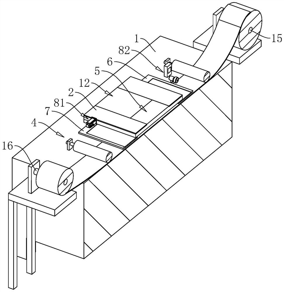 Automatic intelligent production line for ribbon production