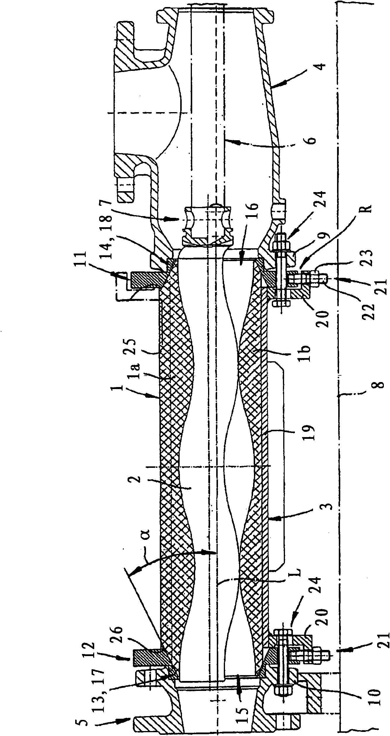 Eccentric worm pump with split stator