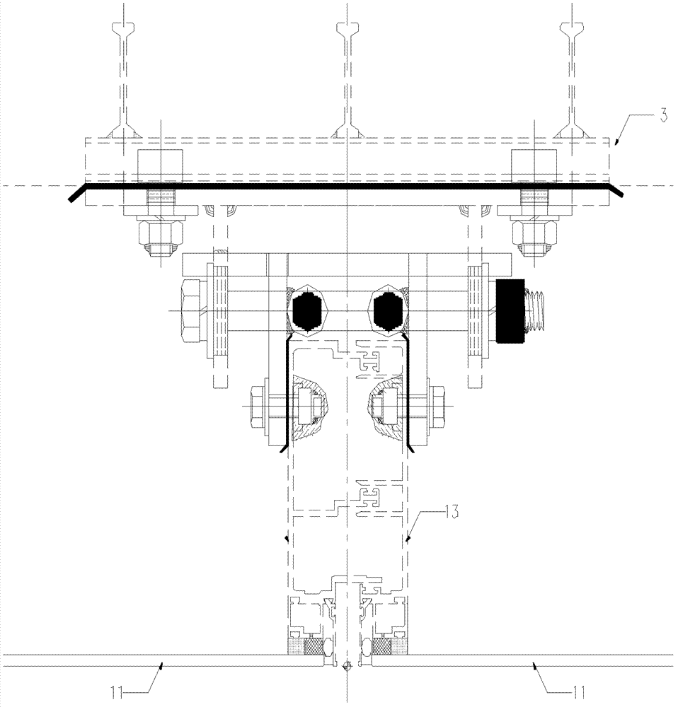 Unit curtain wall connector