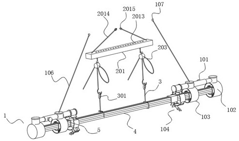 A device for preventing coil slippage in strip material handling