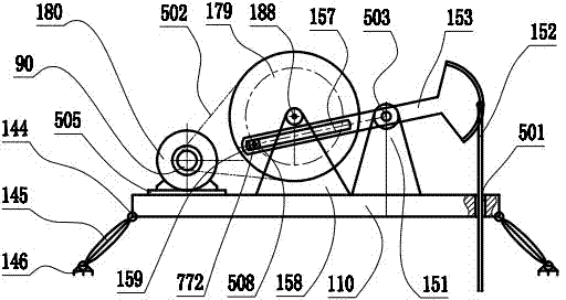 Offshore well power assisting device with chromium and manganese alloy welding springs