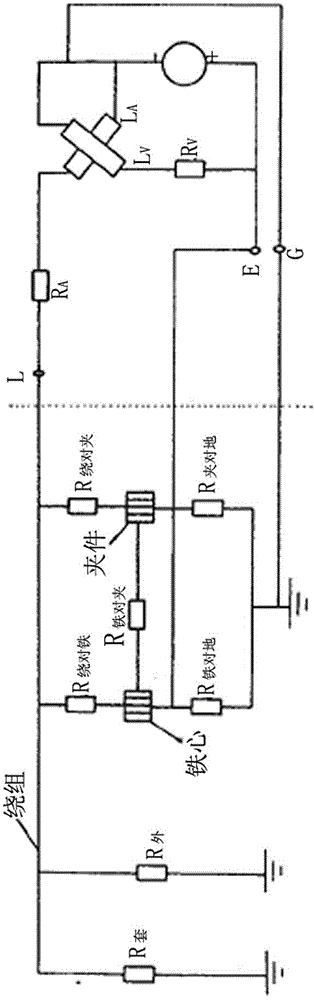 Method for testing transformer equipment without disassembling lead