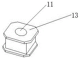 Mesh belt type distributing and combining device