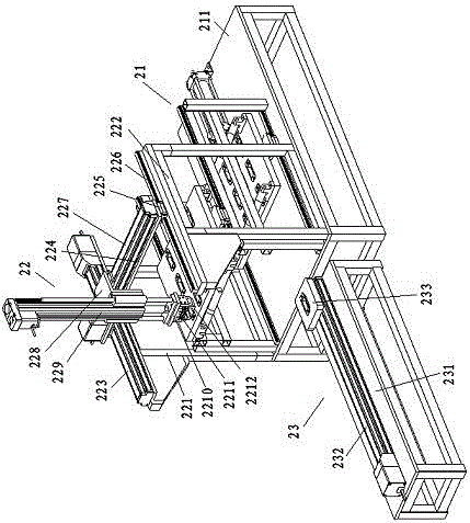 Limiting box assembling machine of door check