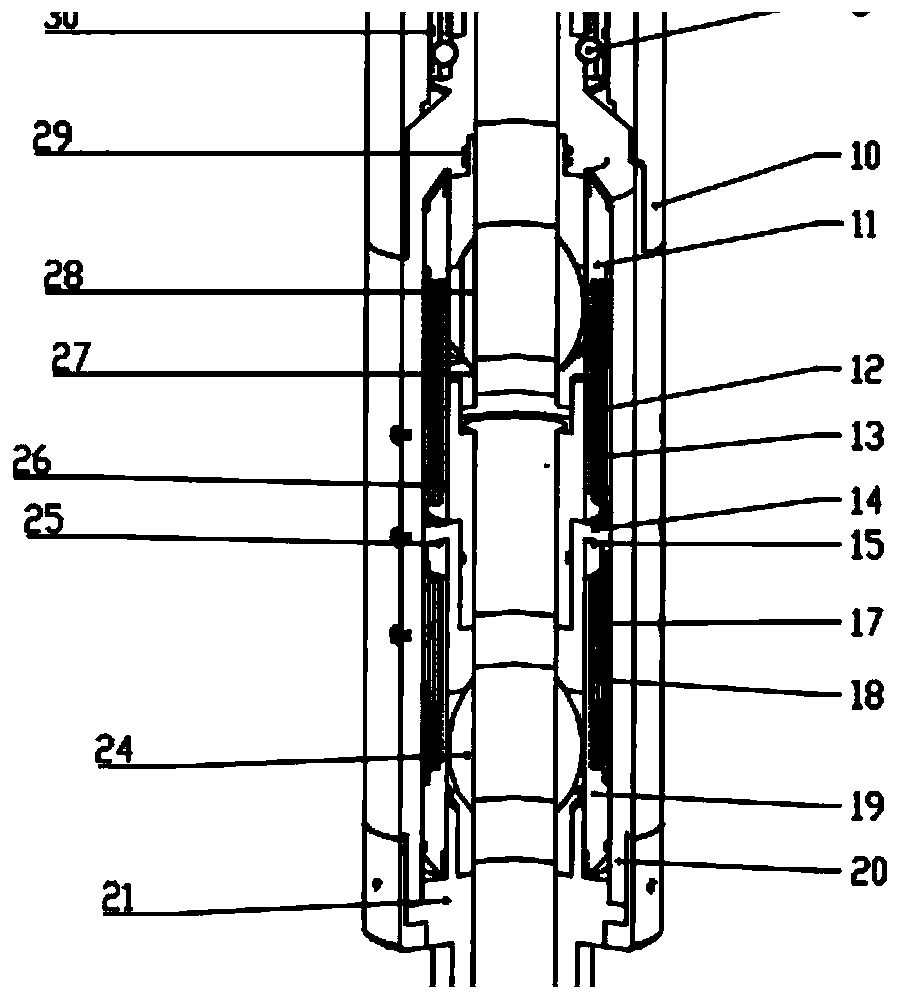 Direct current controlled underwater test tree