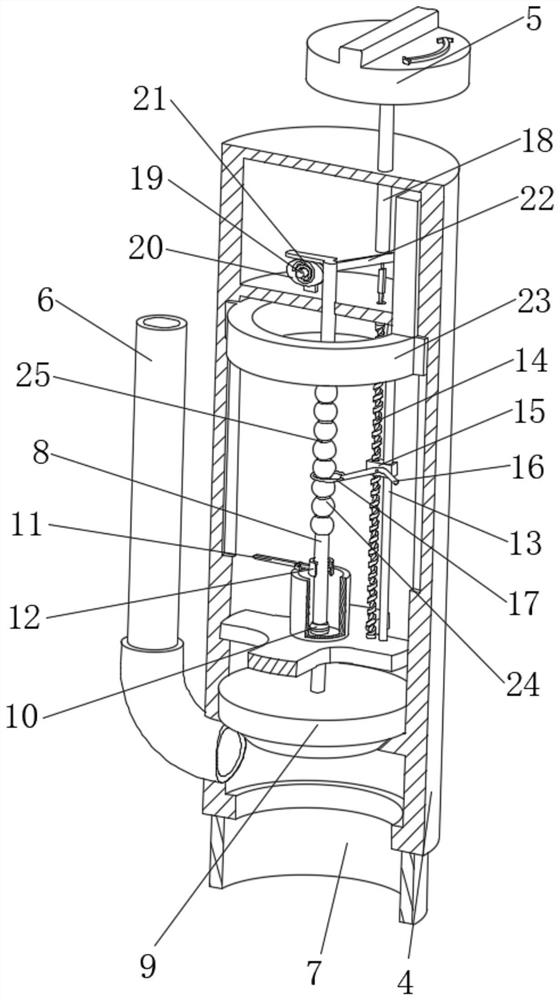 One-button toilet drain valve