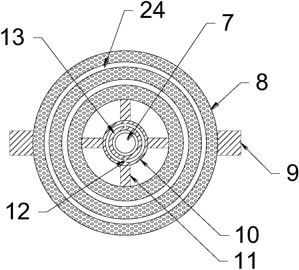 Puer tea drying device