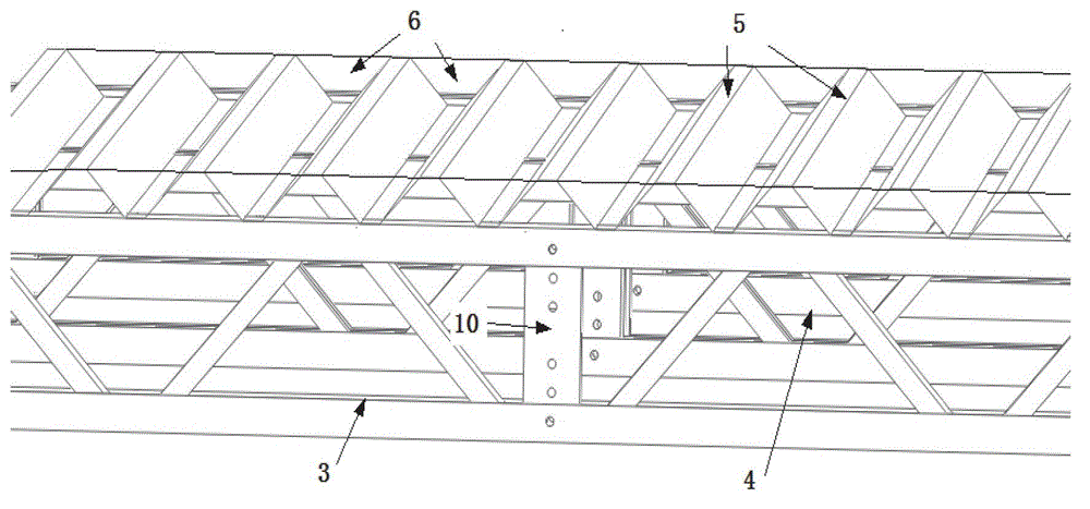 Industrialized assembled multi-story high-rise steel structure centrally-braced system