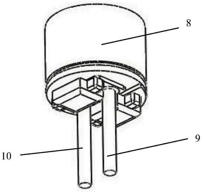 A tvs tube type high-efficiency electrostatic protection bridge wire electric detonator