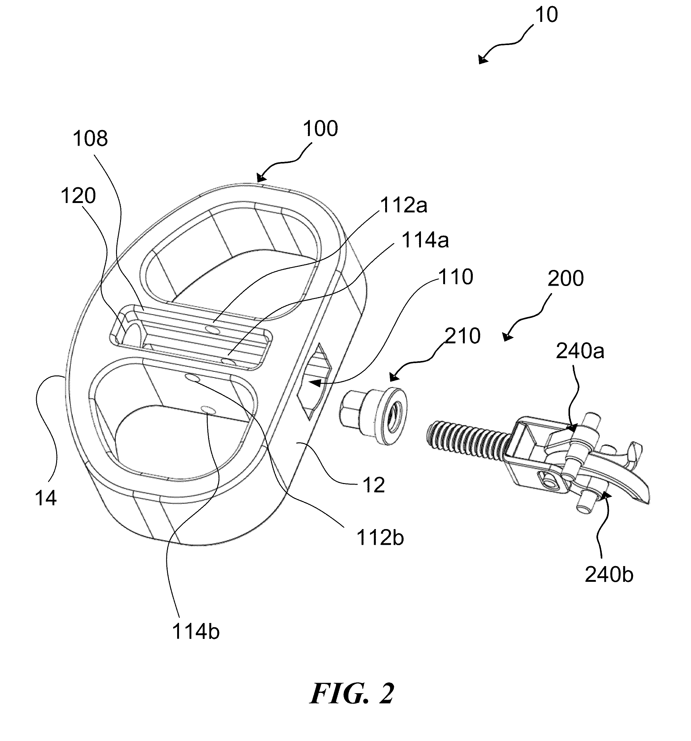 Vertebral interbody compression implant