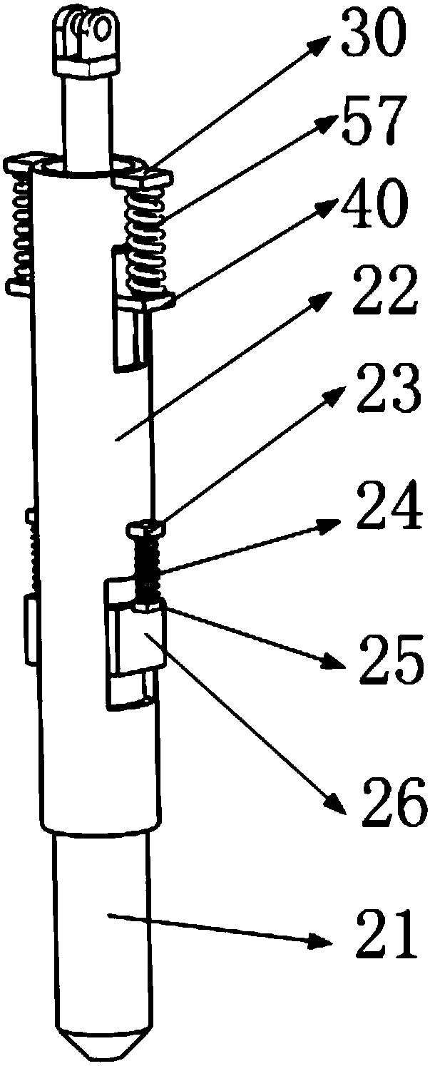 A mechanical chisel trigger breaker