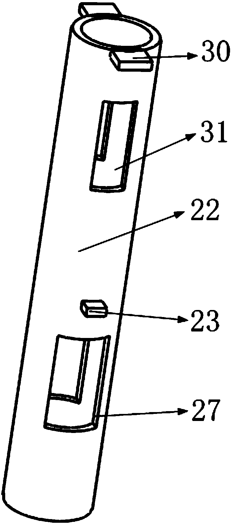 A mechanical chisel trigger breaker