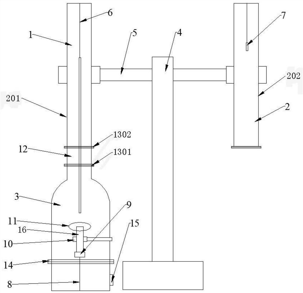 Silicon core furnace capable of realizing continuous production, and using method