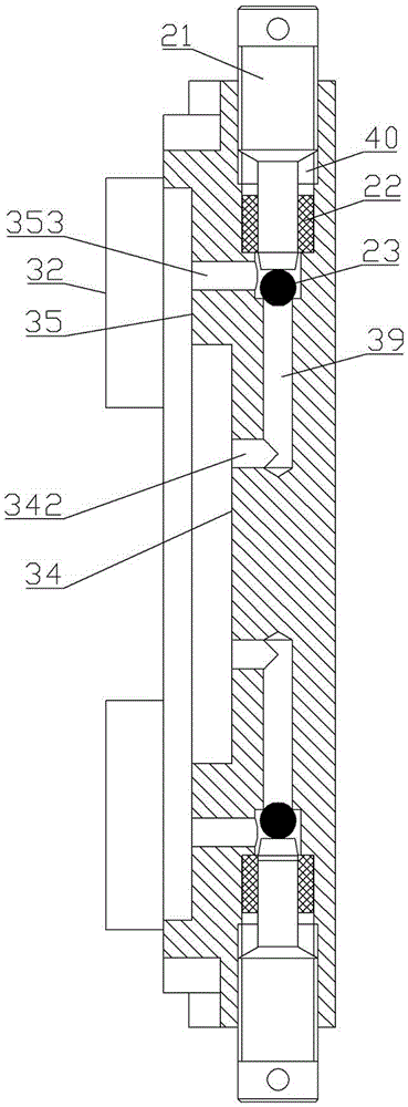 Hydraulic jack base convenient to repair