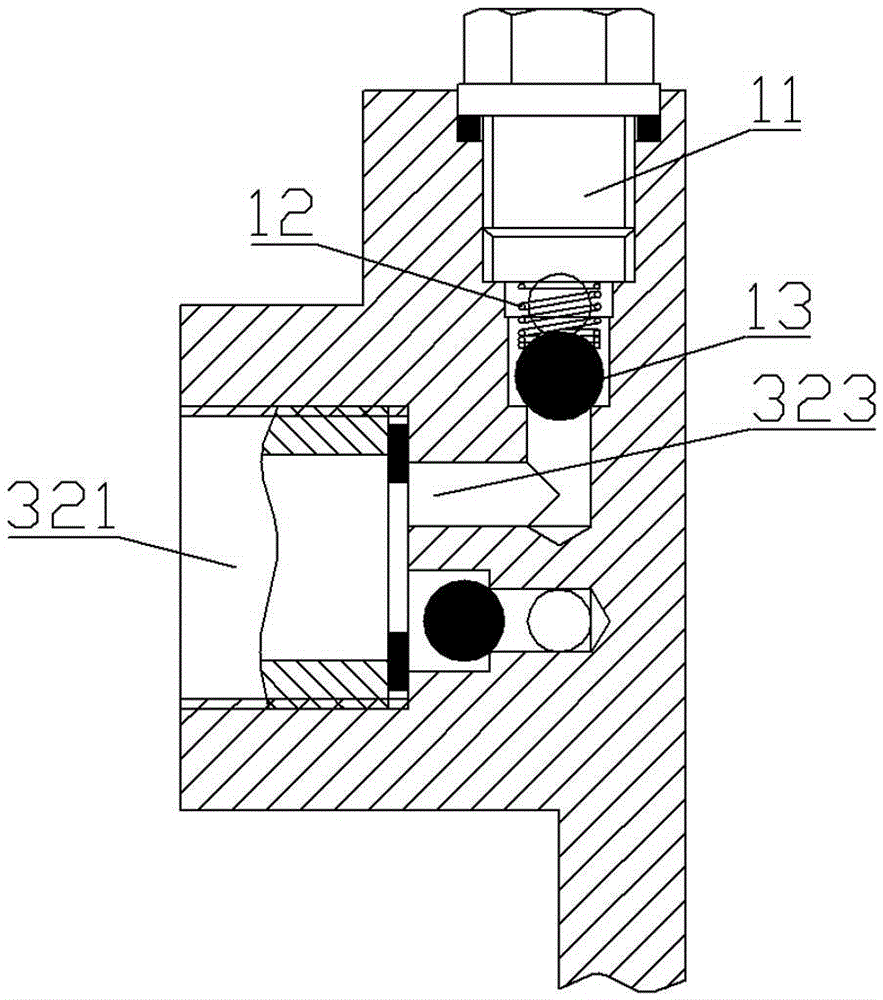 Hydraulic jack base convenient to repair