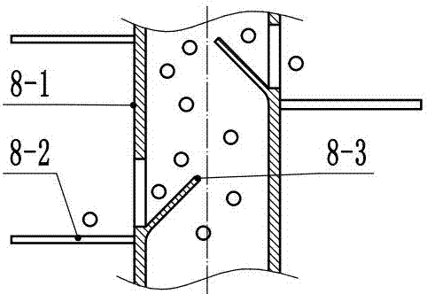 Fixing device and fixing method of oxygen generator molecular sieve