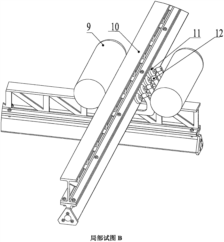 Passive self-adaptive distributed human body gravity unloading system