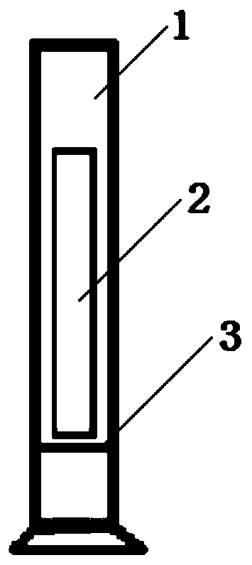 An anti-pinch control device, an air conditioner and an anti-pinch control method thereof