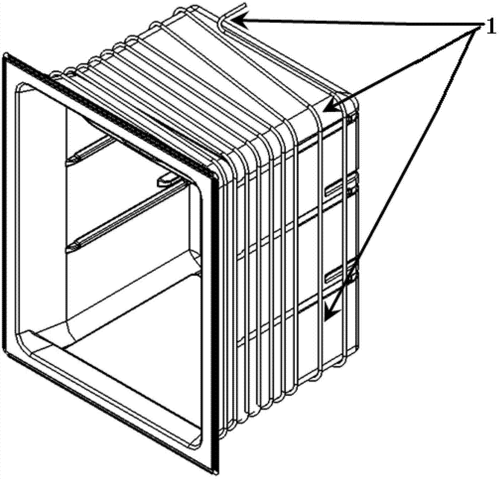 Automatic refrigerator defrosting system and control method