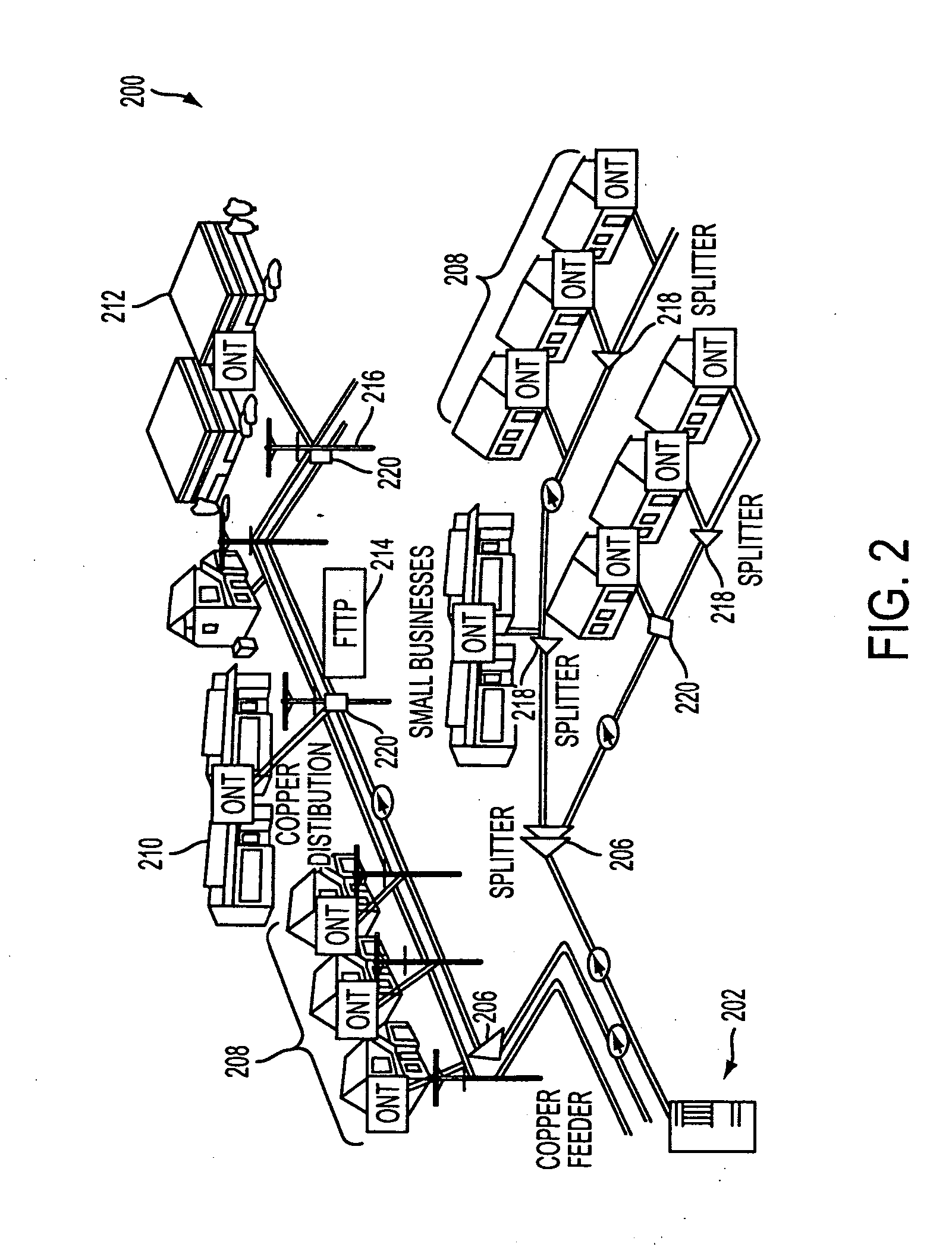 Fiber drop terminal