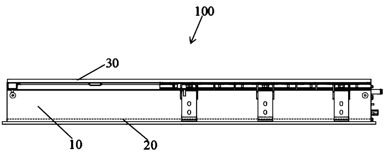 Lithium ion battery box for electric automobile