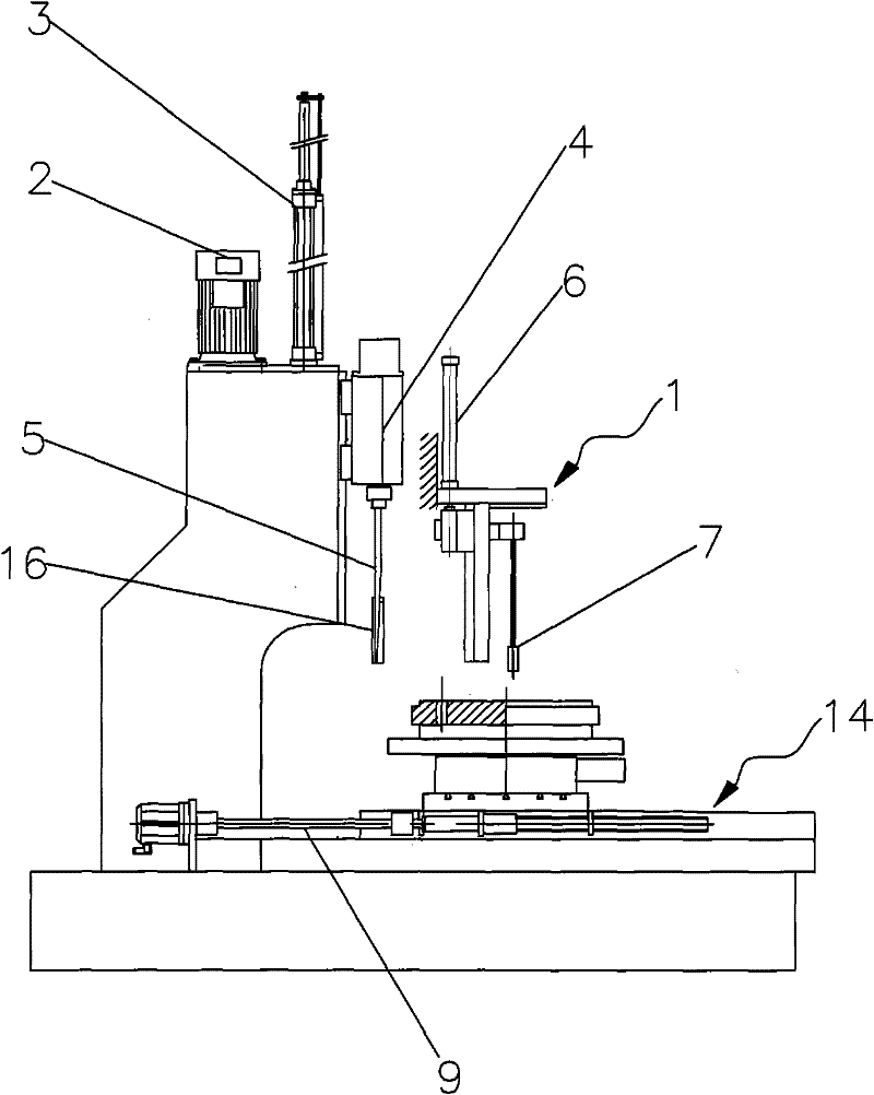 Precise numerically-controlled invertible vertical honing equipment