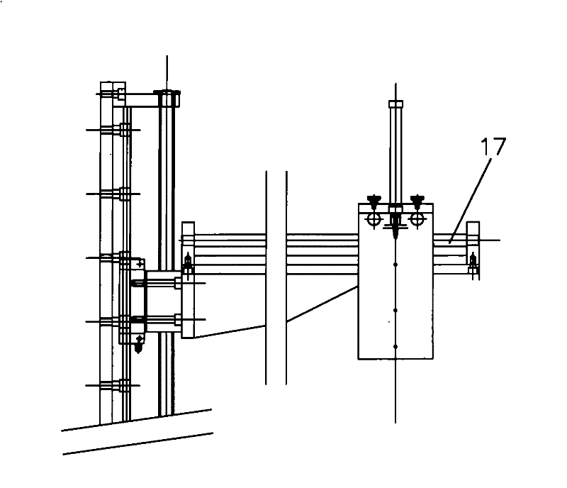 Precise numerically-controlled invertible vertical honing equipment