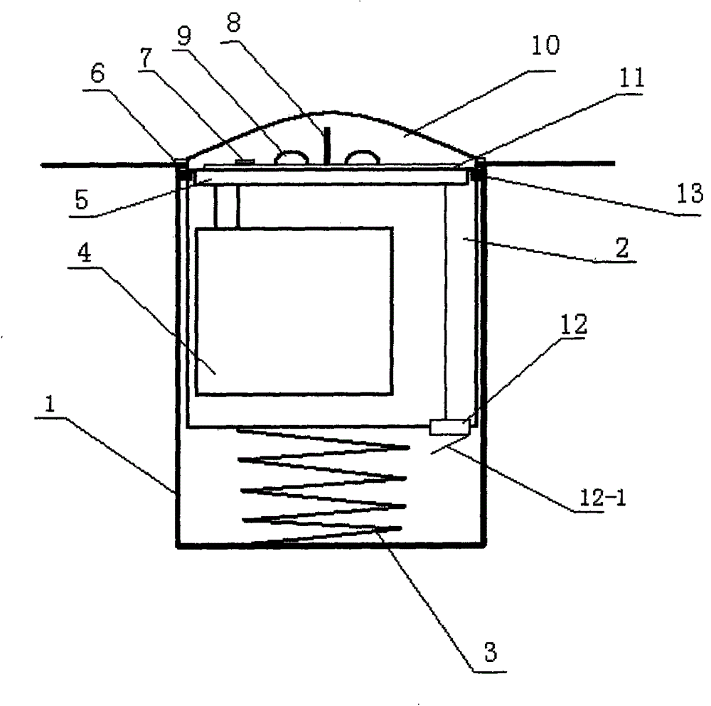 Telescopic light-variable warning track spike