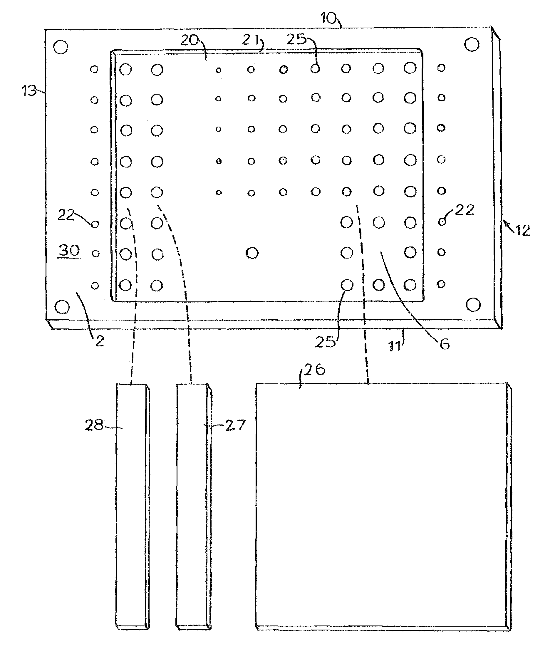 Fluorescence validation microplate and method of use