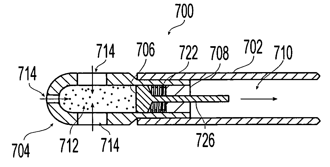 Cooled ablation catheter with reciprocating flow