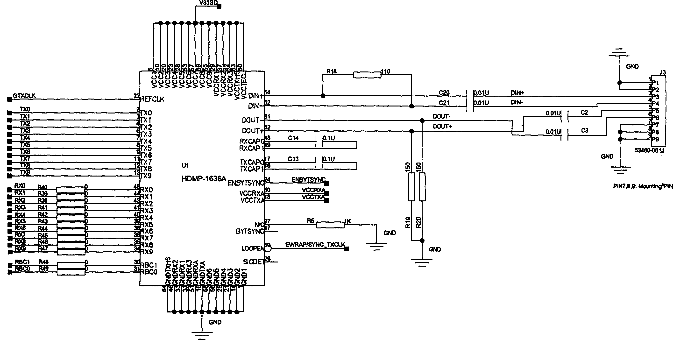 Method for implementing Ethernet exchange piling