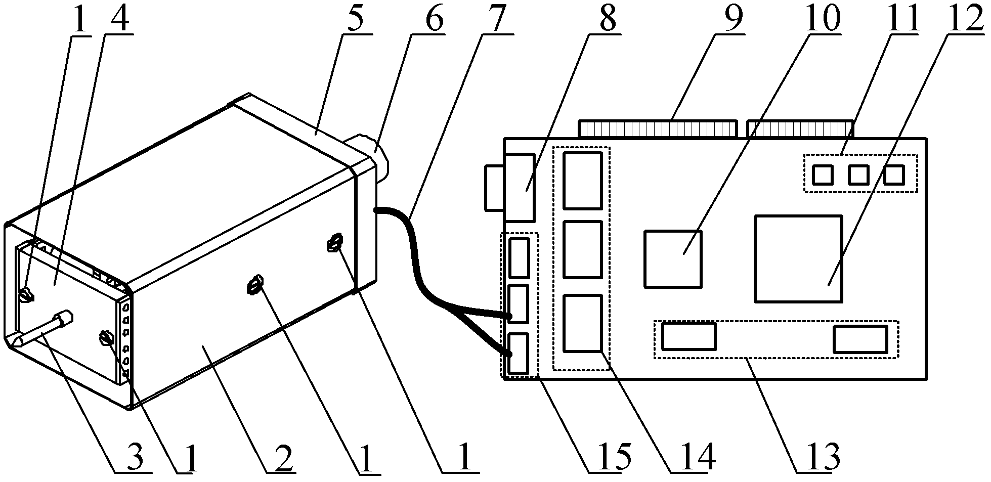 Measurement device of scanning probe