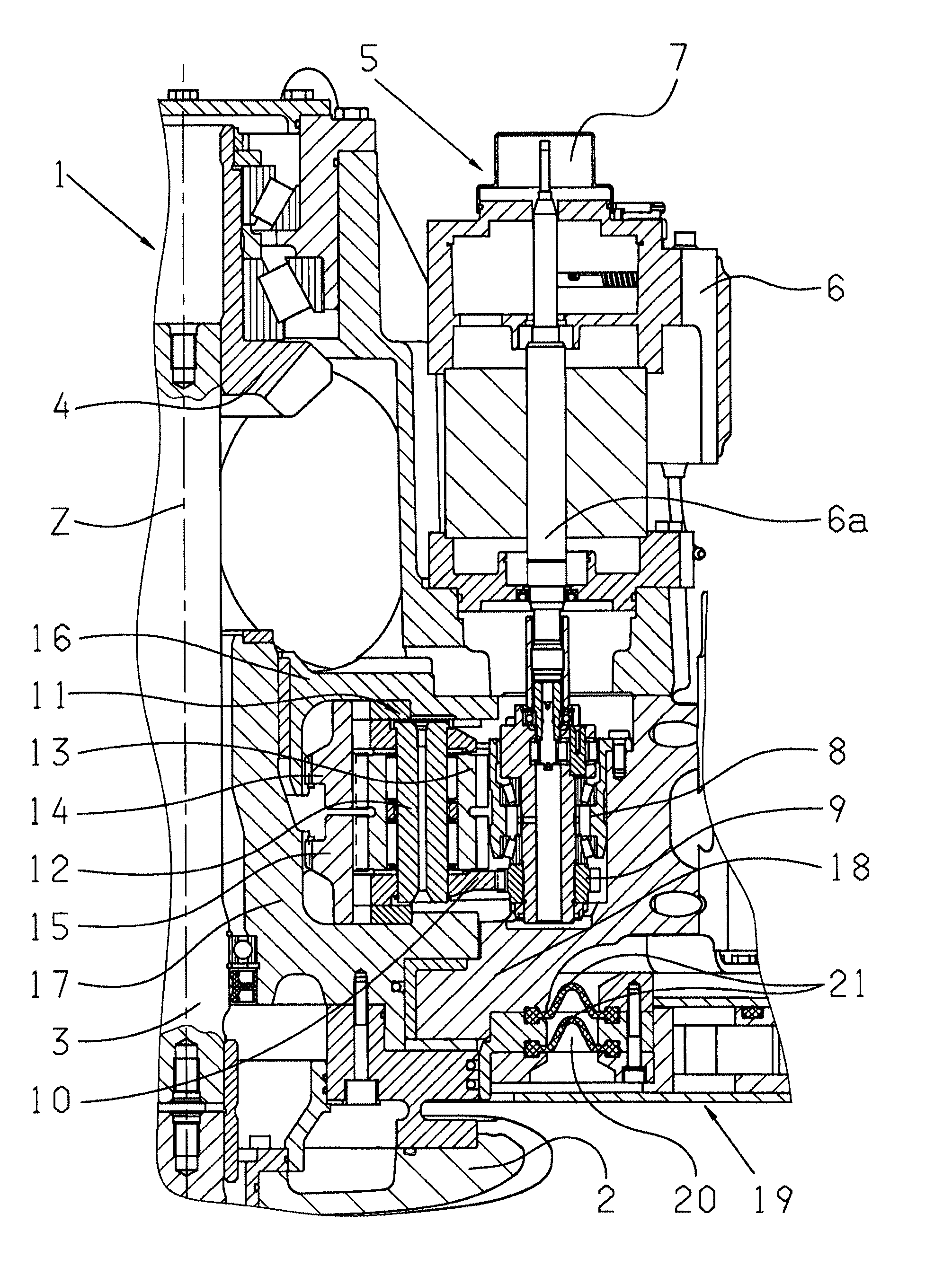 Control device and boat drive comprising a control device