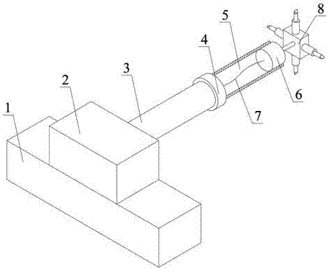 Steel pipe inner wall derusting machine