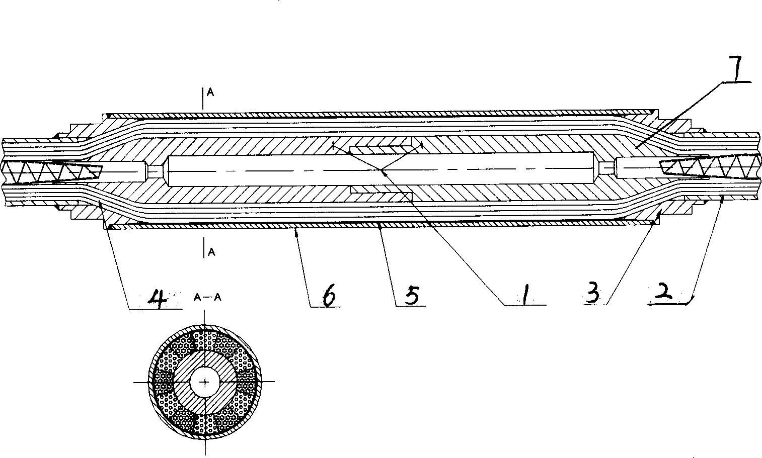 Small volume low loss superconductor CICC connector structure