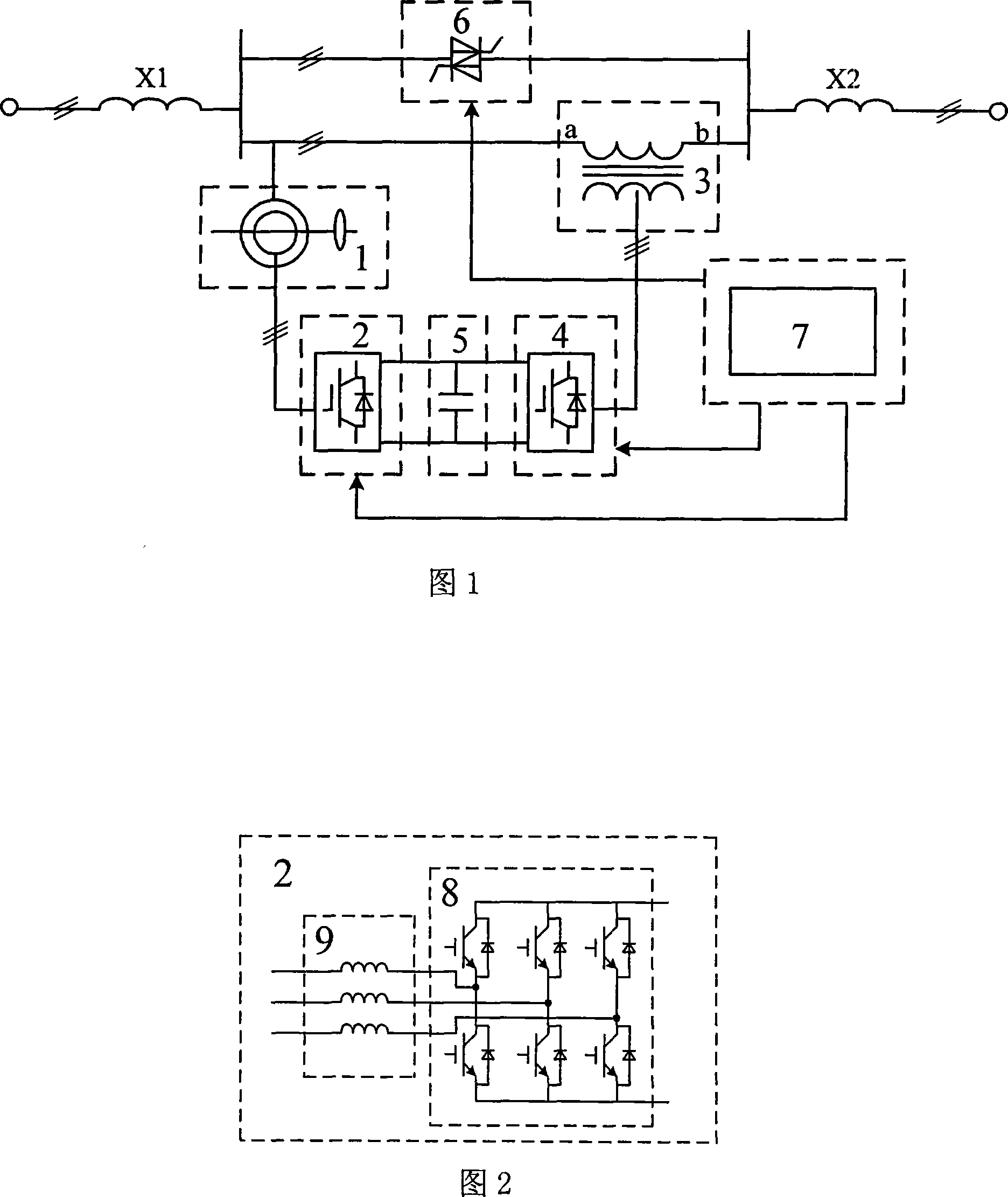 Flexible AC transmitting system based on flywheel energy storage