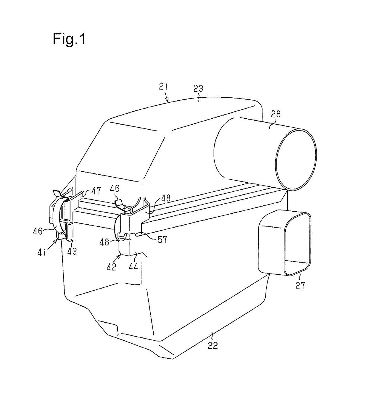 Air cleaner housing