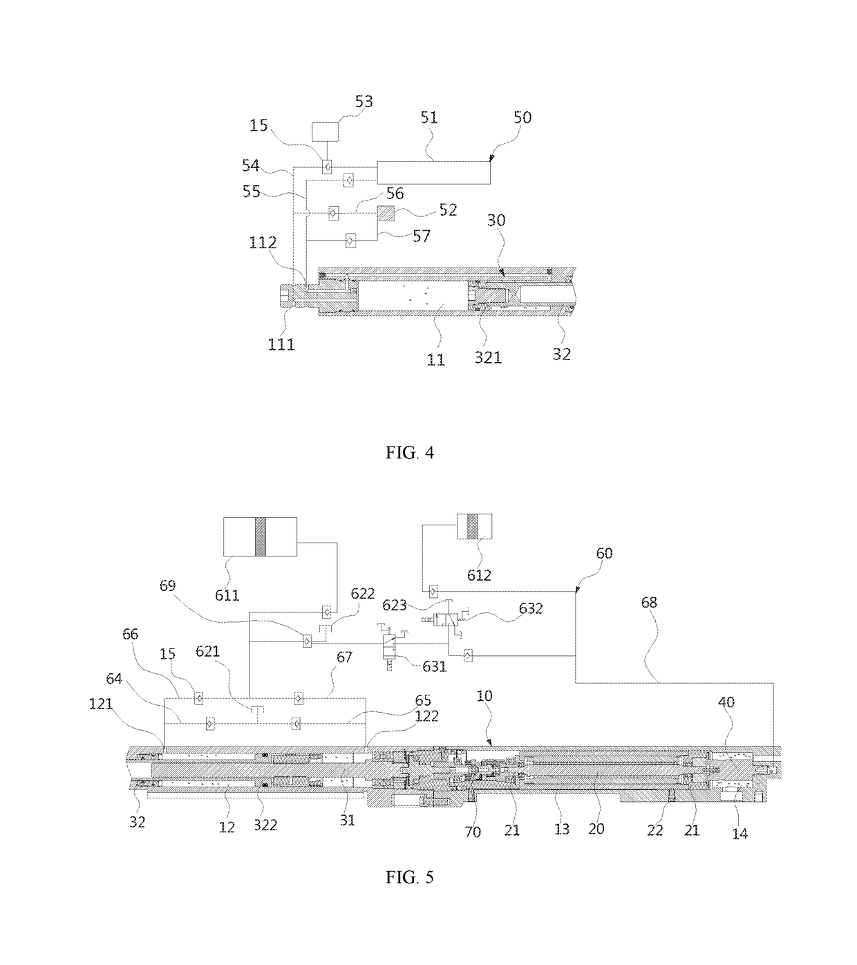 Integrated apparatus for precisely and synchronously controlling amounts of discharged hydraulic oil and fluid using motor