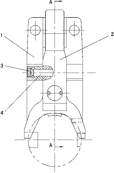 Self-locking cutter quick exchange device