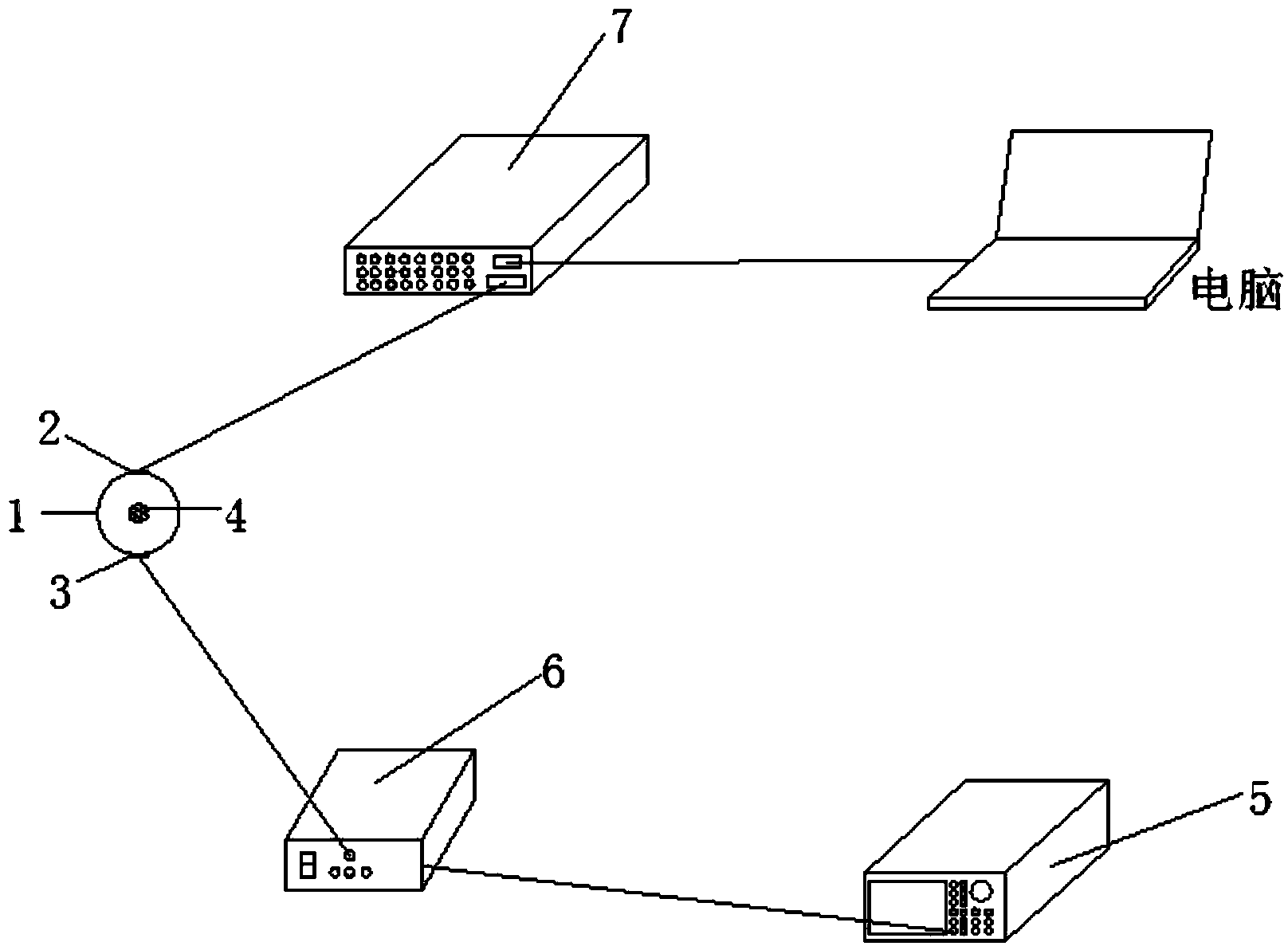 Monitoring method for grouting compaction of pre-stressed pipe based on piezoelectric ceramic