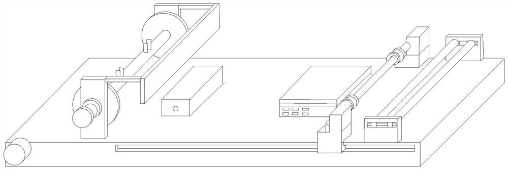 Chemical fiber drawing equipment for textile fabric production