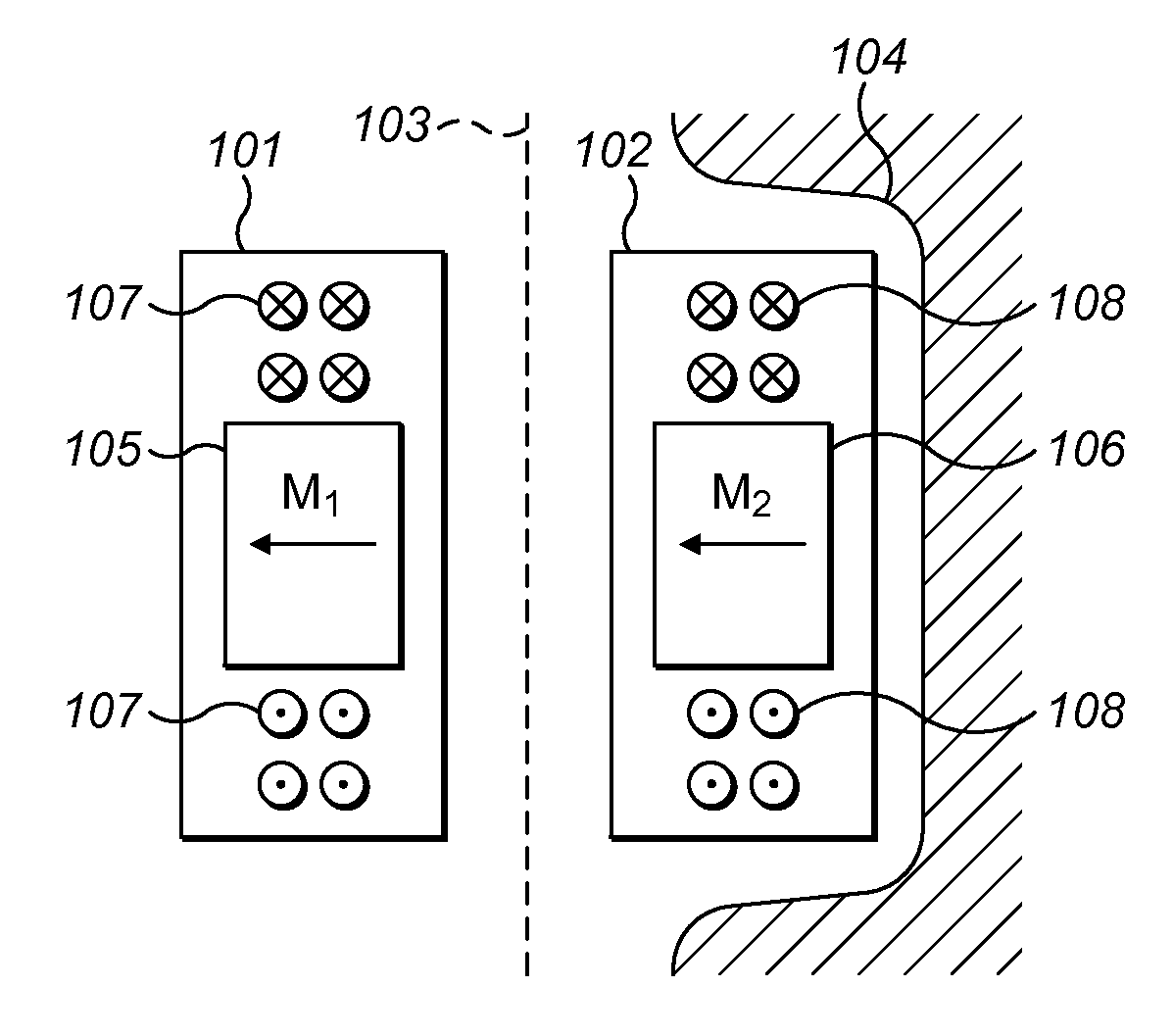 Magnetic Attachment Arrangement for Implantable Device