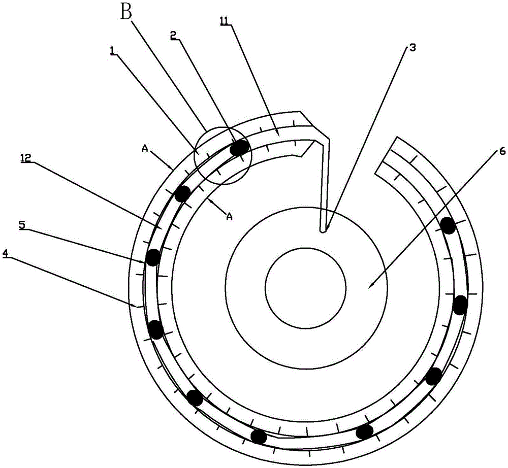 Glaucoma drainage tube capable of being quantitatively adjusted through non-invasive type method