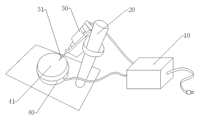 Stand-alone glue dispenser