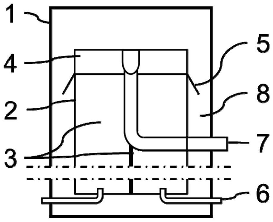 Device and method for improving internal mixing in internal circulation reactor and reactor