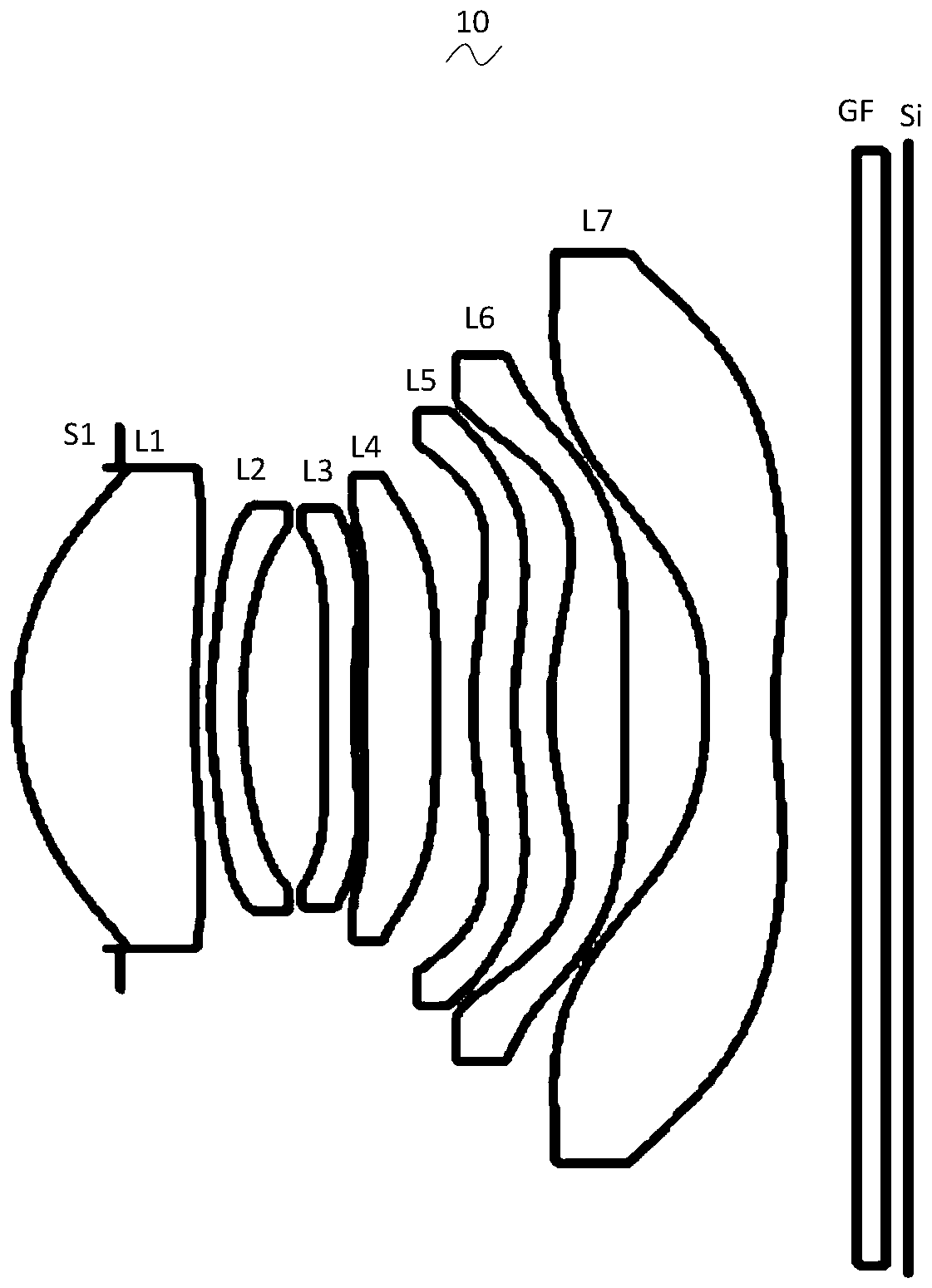 Camera shooting optical lens