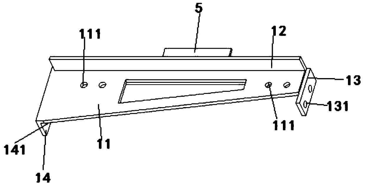 Maintenance-free quick-assembling bridge pier hanging basket