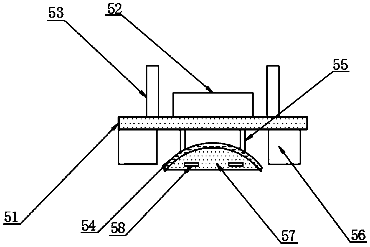 Fish processing clamping device with good fixing effect