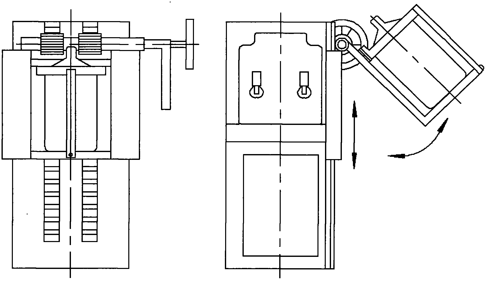 Water dispenser rack convenient for changing water