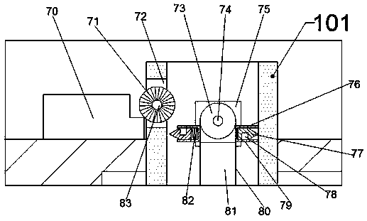 Device for recycling, filtering and utilizing wastewater of large fish tank